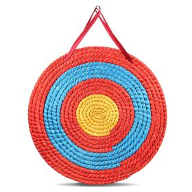 Archery Target, 3 Layers 20" Arrow Target, Traditional Solid Straw Round Archery Target Shooting Bow, Hand-Made Arrows Target